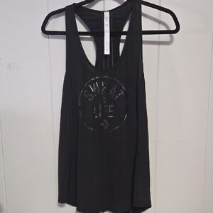 Lululemon Athletica Black Sleeveless Racerback Tank Top